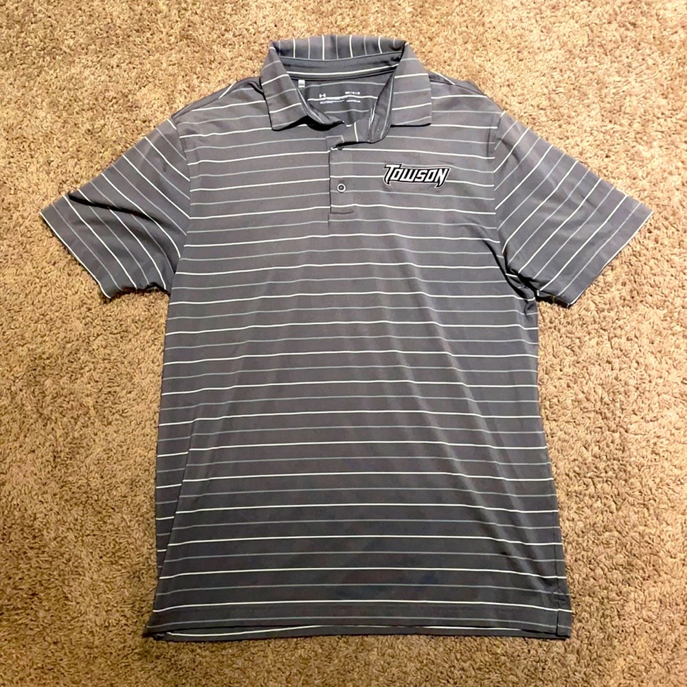 5 ⭐️ Under Armour Towson University Polo